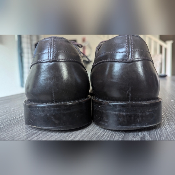 🔥Price Drop🔥Dark Brown Leather Derbys Cap Toe Myer , 9 M/US - Picture 8 of 12